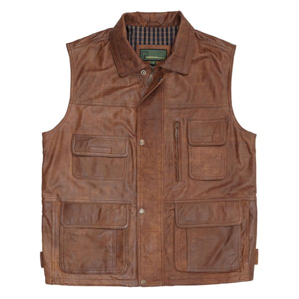 Gents-Leather-Gilet–Tan-Alf Gents-Leather-Gilet–Tan-Alf