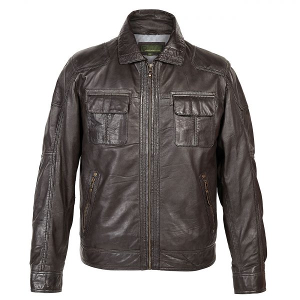 Gents-Leather-Jacket-Brown-Sam Gents-Leather-Jacket-Brown-Sam
