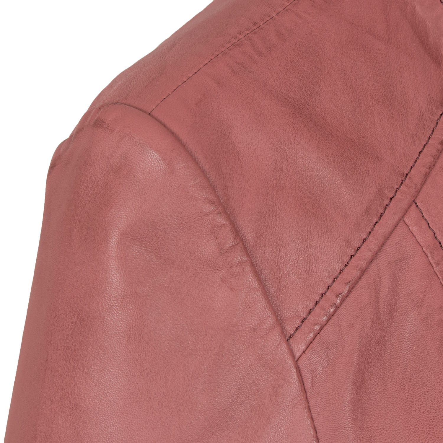 autonation pink leather jacket